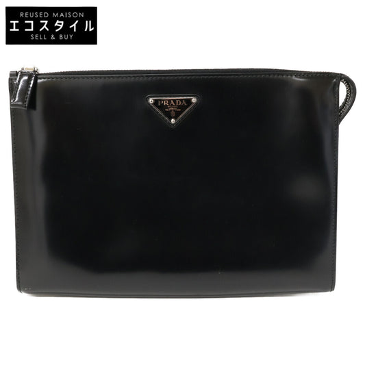 PRADA プラダ 2VF030 Triangle Logo Clutch Bag