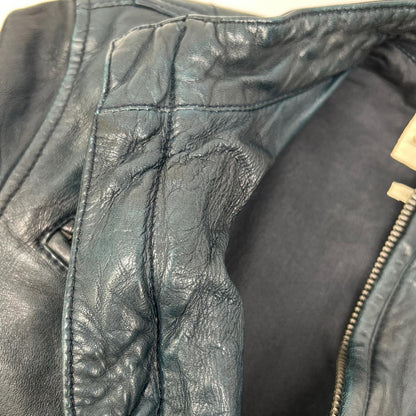 LEVI'S リーバイス 【MADE&CRAFTED】548494 Indigo-Dyed Lamb Leather Jacket