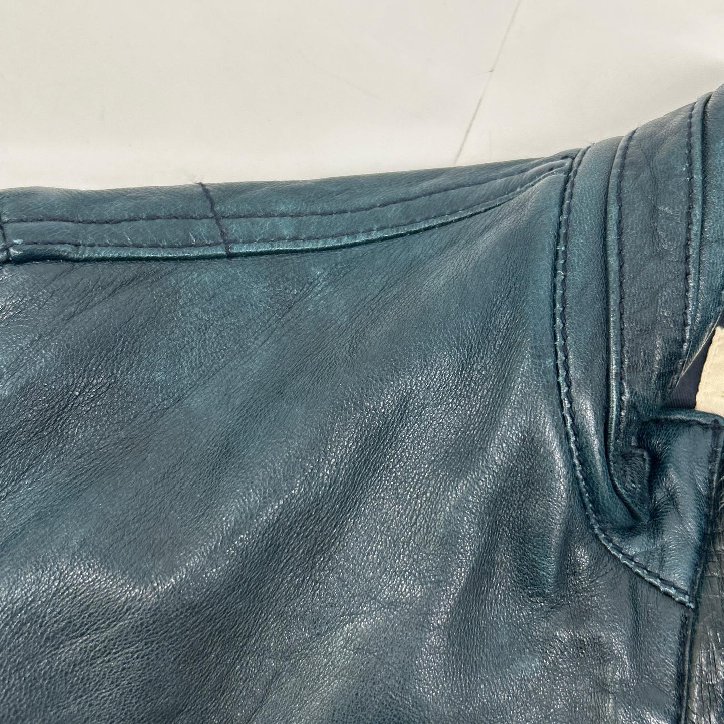 LEVI'S リーバイス 【MADE&CRAFTED】548494 インディゴ染め ラムレザージャケット ジャケット