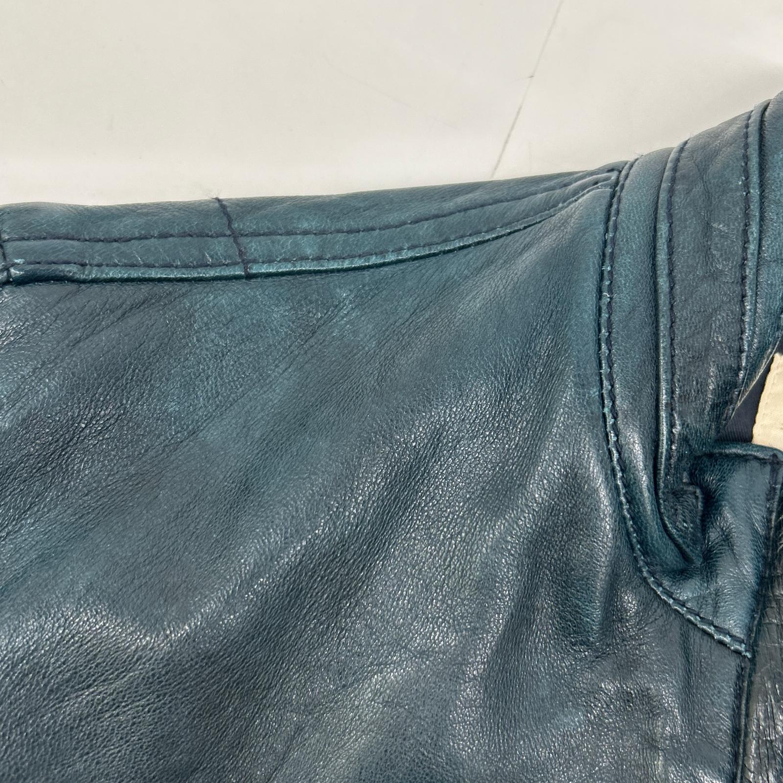 LEVI'S リーバイス 【MADE&CRAFTED】548494 インディゴ染め ラムレザージャケット ジャケット