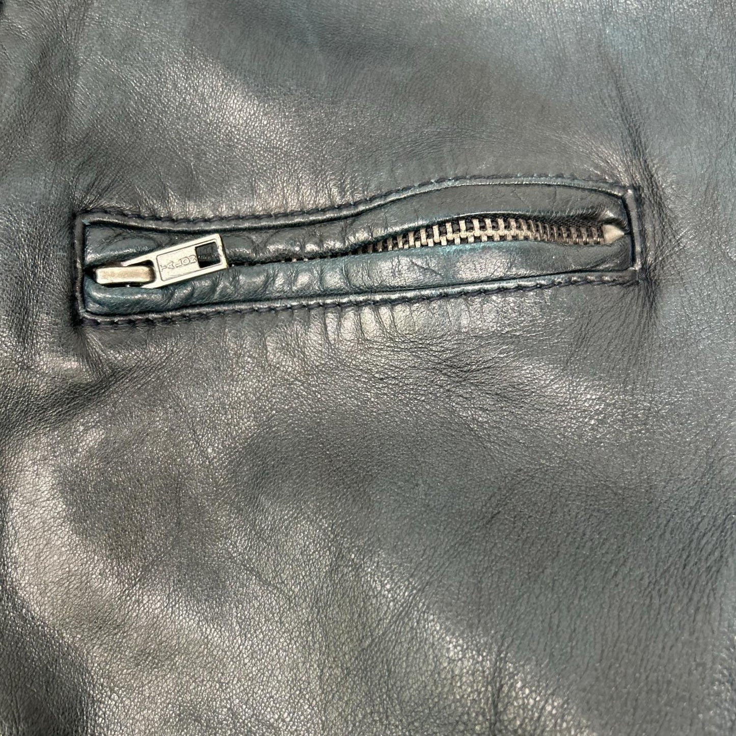 LEVI'S リーバイス 【MADE&CRAFTED】548494 インディゴ染め ラムレザージャケット ジャケット