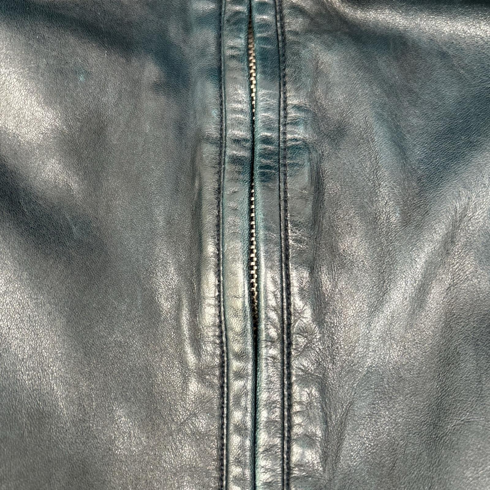LEVI'S リーバイス 【MADE&CRAFTED】548494 インディゴ染め ラムレザージャケット ジャケット