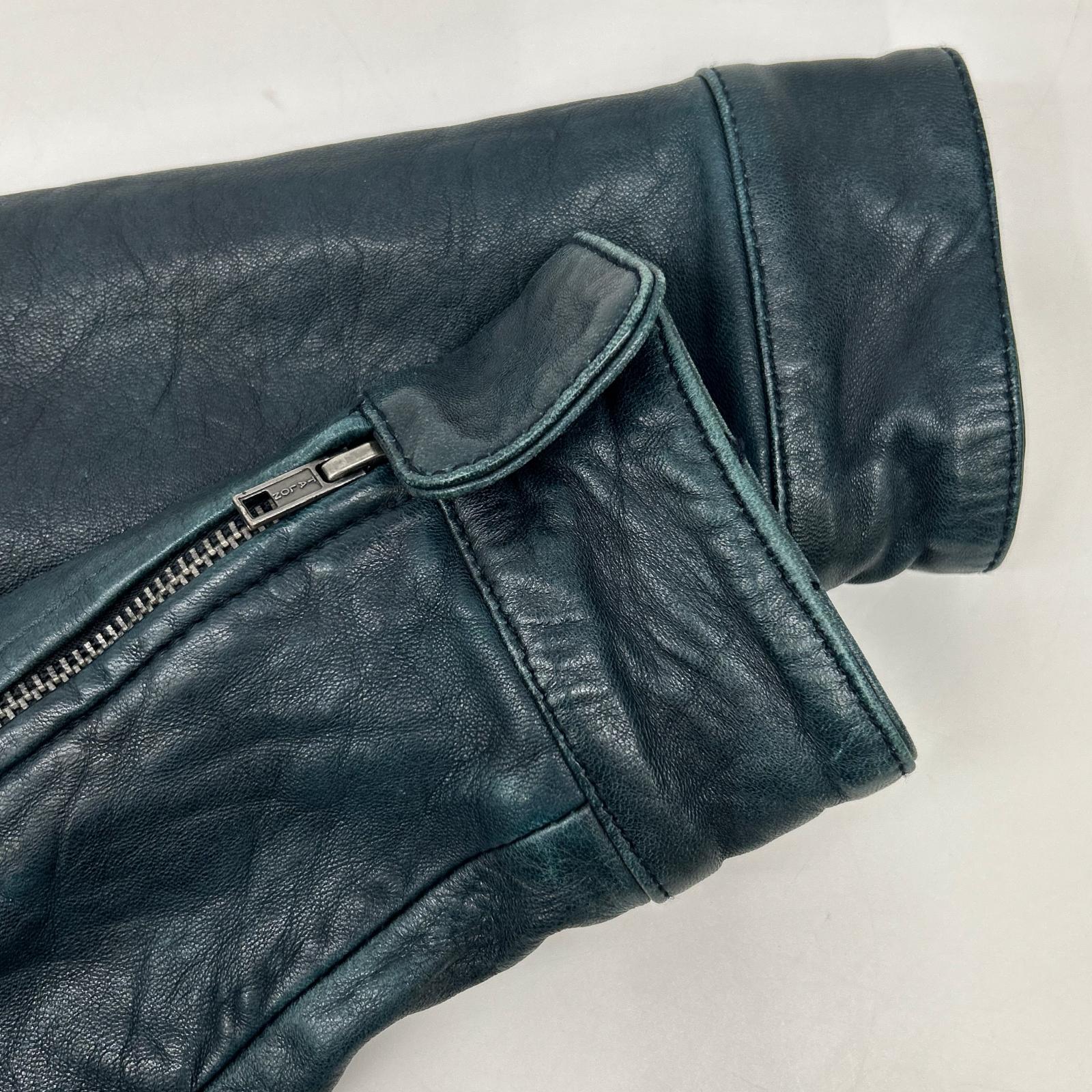 LEVI'S リーバイス 【MADE&CRAFTED】548494 インディゴ染め ラムレザージャケット ジャケット