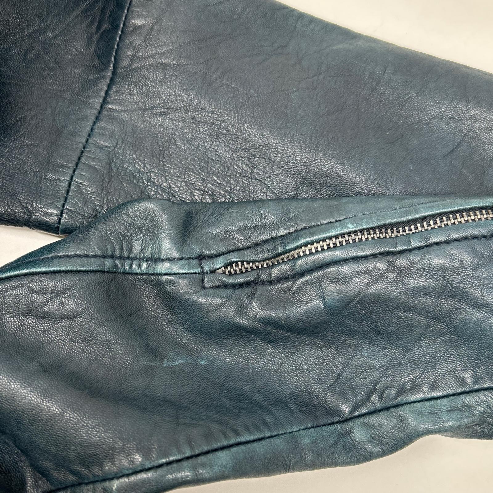 LEVI'S リーバイス 【MADE&CRAFTED】548494 インディゴ染め ラムレザージャケット ジャケット