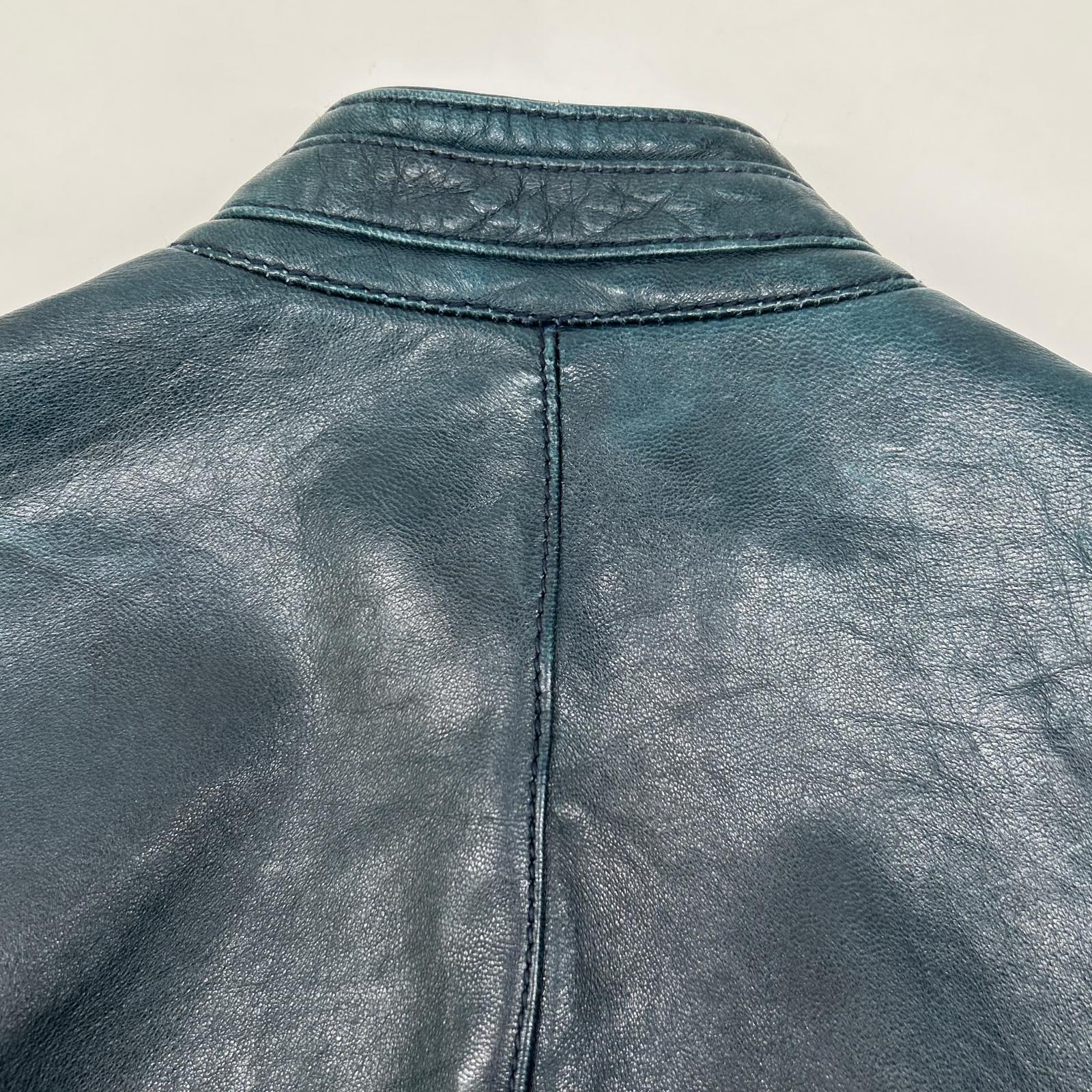 LEVI'S リーバイス 【MADE&CRAFTED】548494 インディゴ染め ラムレザージャケット ジャケット