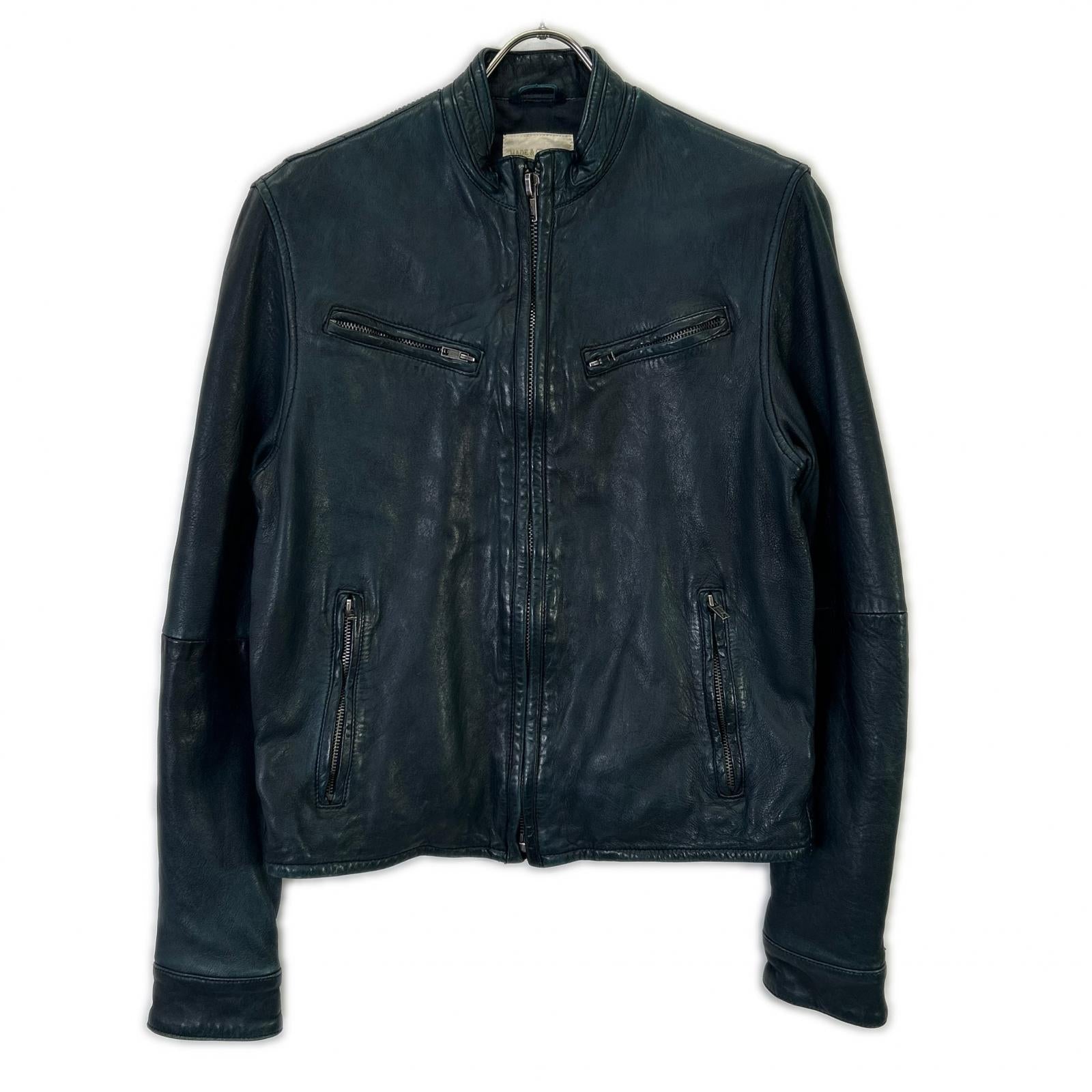 LEVI'S リーバイス 【MADE&CRAFTED】548494 インディゴ染め ラムレザージャケット ジャケット