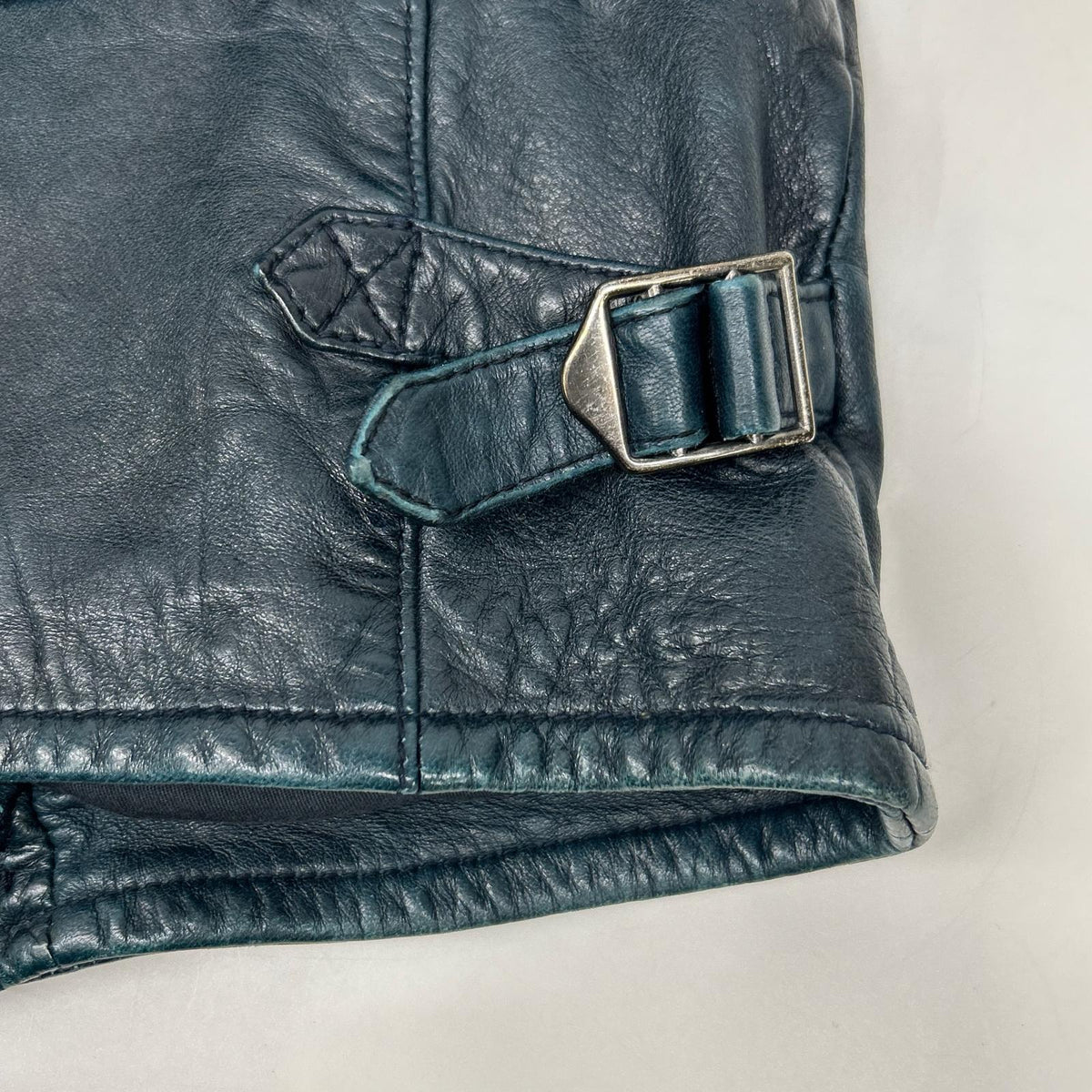 LEVI'S Levi's 【MADE&CRAFTED】548494 Indigo-Dyed Lamb Leather Jacket Jacket