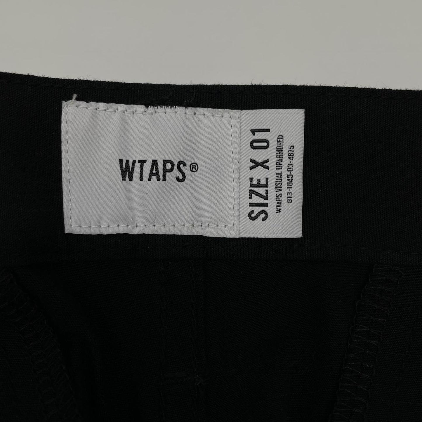 WTAPS 双刀 231WVDT-PTM10 黑色 军事短裤 下装 01