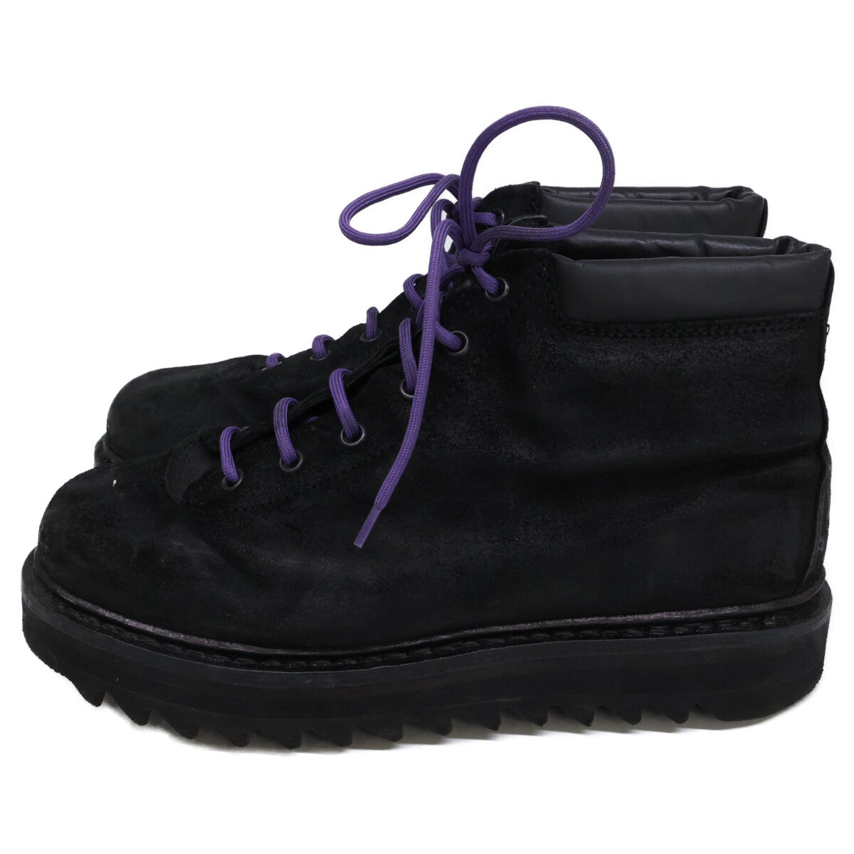 needles ニードルズ 【美品】WAXED SUEDE MOUNTAIN BOOT ワックススエード マウンテンブーツ シューズ