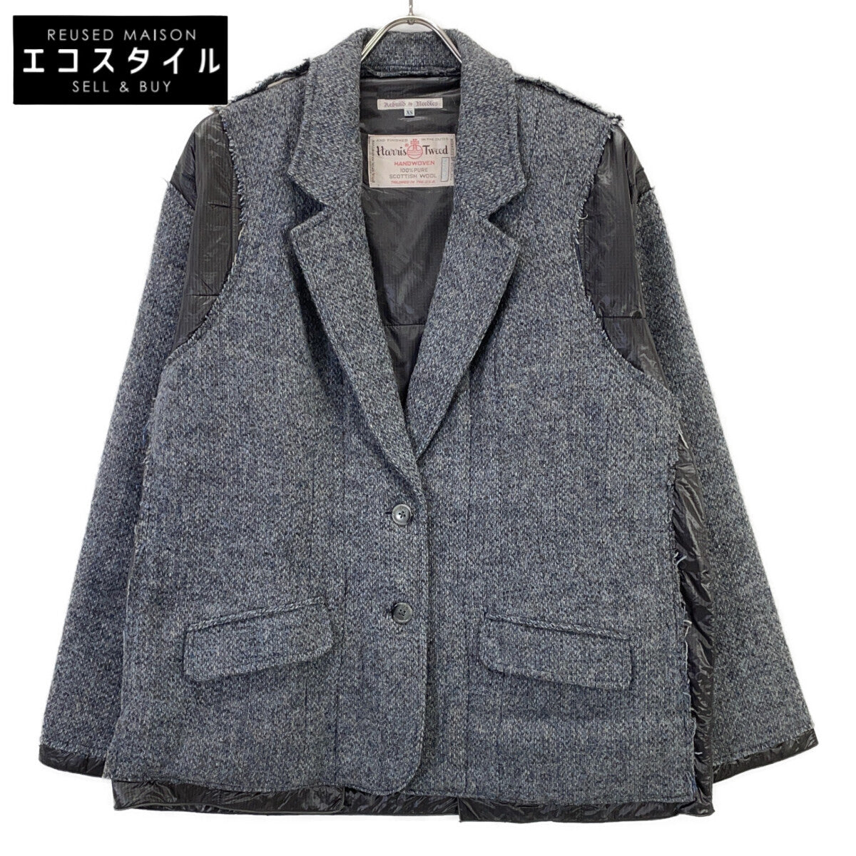 rebuild by needles リビルドバイニードルス ×ハリスツイード COVERED JACKET カバードジャケット ジャケット