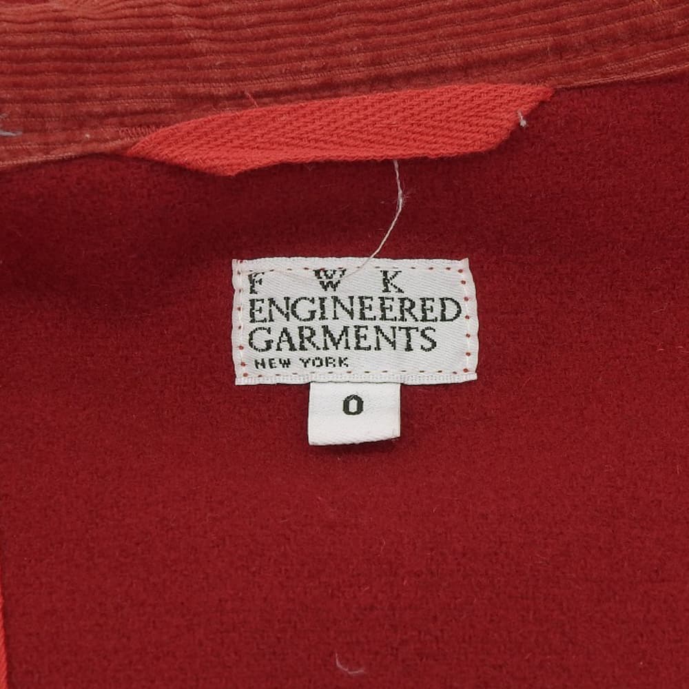 Engineered Garments エンジニアードガーメンツ FWK ウール ダッフルコート メンズ レッド 0 コート