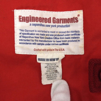 Engineered Garments エンジニアードガーメンツ FWK ウール ダッフルコート メンズ レッド 0 コート
