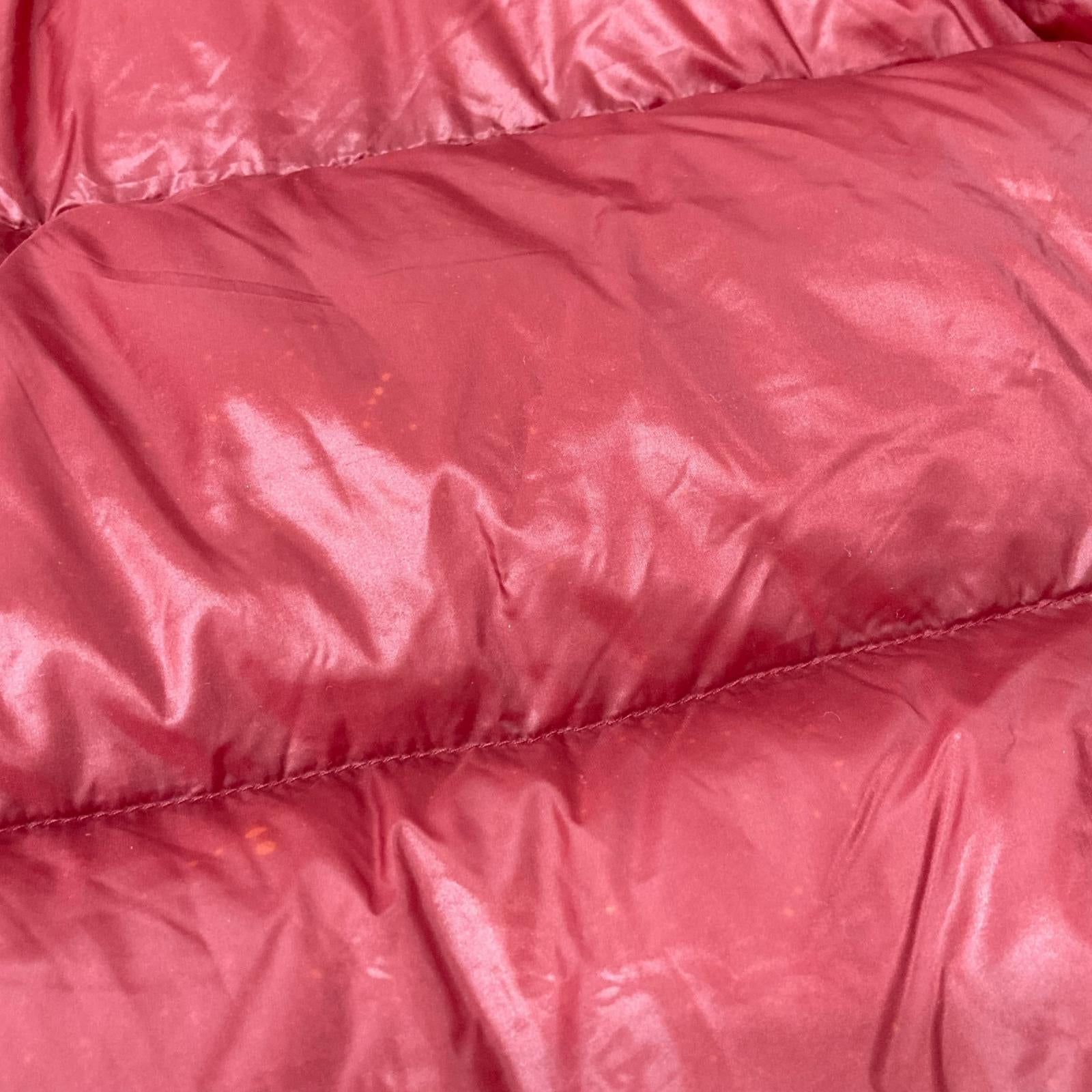 MONCLER モンクレール SERITTE セリッテ レッド フーディショートダウンジャケット ジャケット