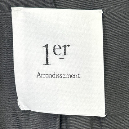 1er Arrondissement プルミエ アロンディスモン B1004AFC088 ﾐｯｸｽﾁｪｯｸ ｳｰﾙ ﾀﾞﾌﾞﾙ ﾋﾞｰﾊﾞｰｺｰﾄ コート 38