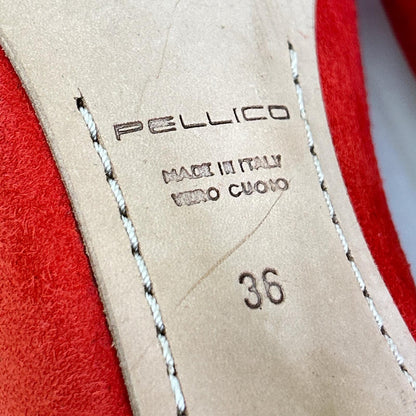 PELLICO 派丽高 【美品】ANDREA 安德烈 绒面革尖头高跟鞋