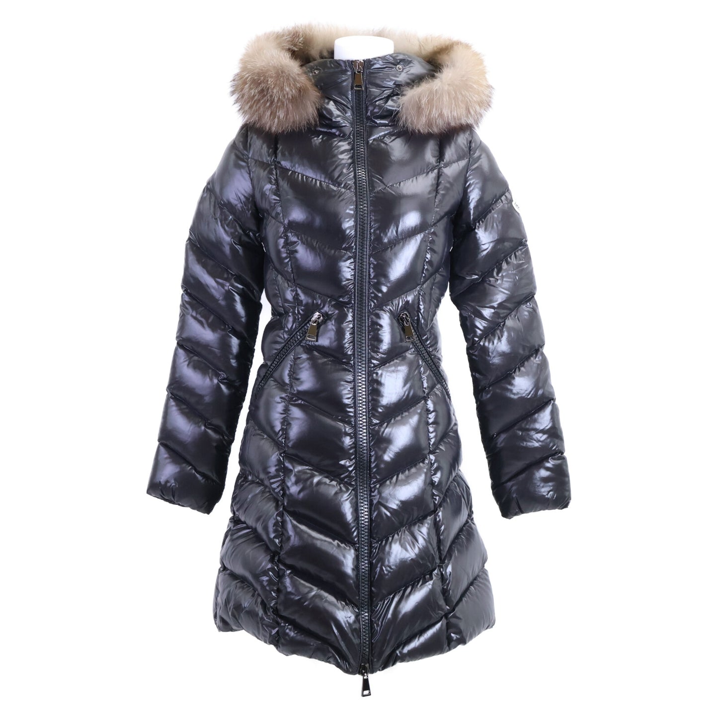 Excellent Condition FULMARUS Fur Hooded Down Coat 00 Ladies