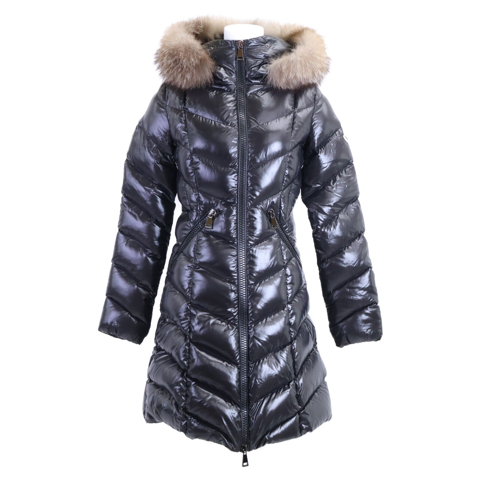 Excellent Condition FULMARUS Fur Hooded Down Coat 00 Ladies