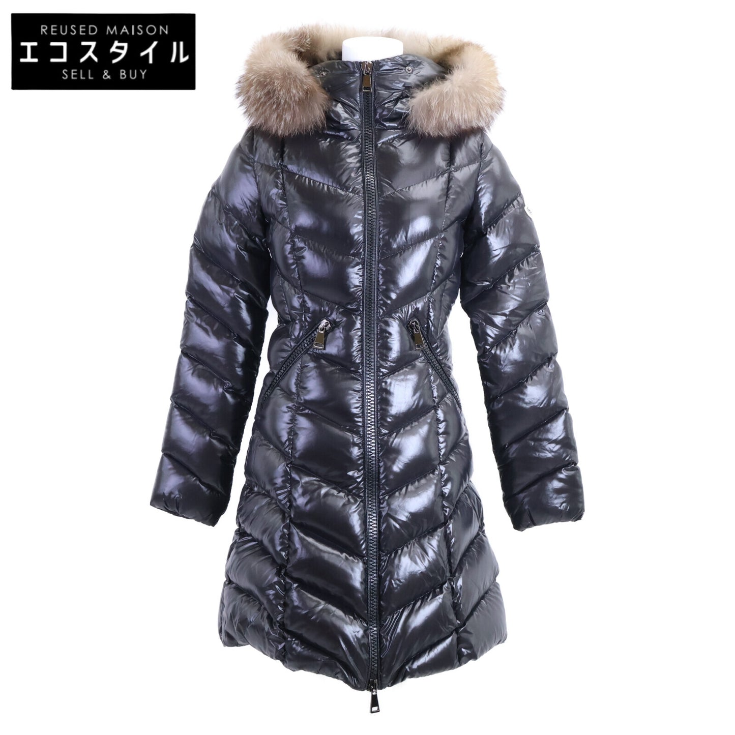 Excellent Condition FULMARUS Fur Hooded Down Coat 00 Ladies