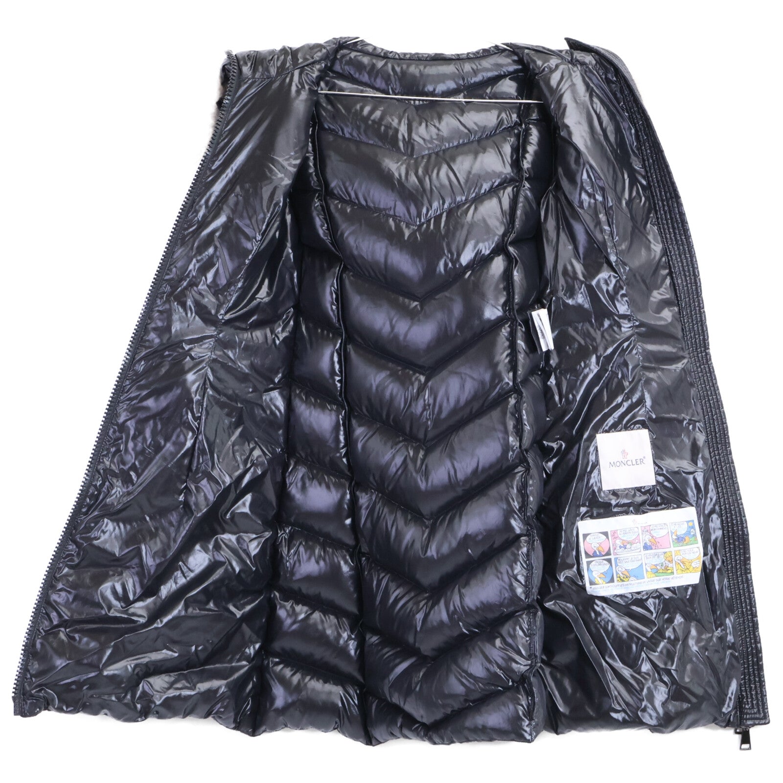 Excellent Condition FULMARUS Fur Hooded Down Coat 00 Ladies