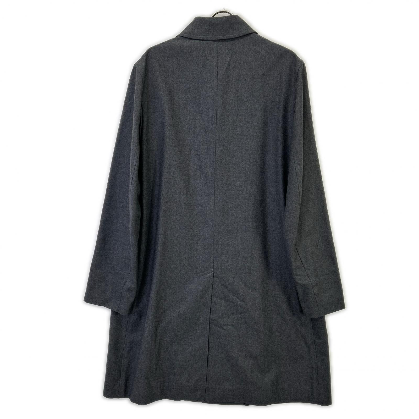 YOHJI YAMAMOTO COSTUME D’HOMME 山本耀司 男士高级定制 HC-C82-141 灰色 立领风衣 大衣