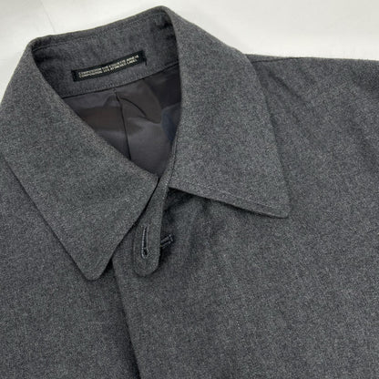 YOHJI YAMAMOTO COSTUME D’HOMME 山本耀司 男士高级定制 HC-C82-141 灰色 立领风衣 大衣