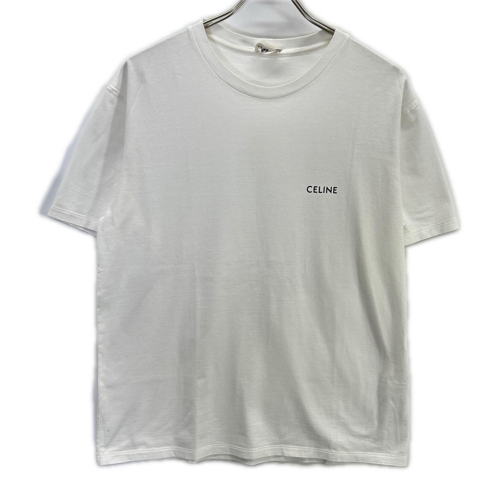 CELINE Celine 2X43C671C Logo Loose T-Shirt Top