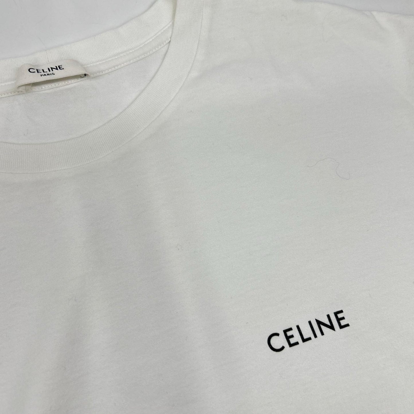 CELINE Celine 2X43C671C Logo Loose T-Shirt Top