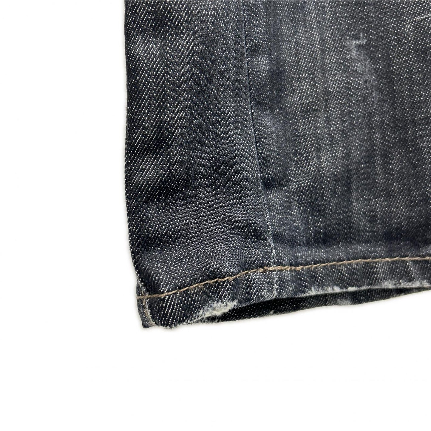DSQUARED2 ディースクエアード S74LB0109 Tidy biker jean ﾌﾞﾗｯｸﾃﾞﾆﾑ ボトムス 46
