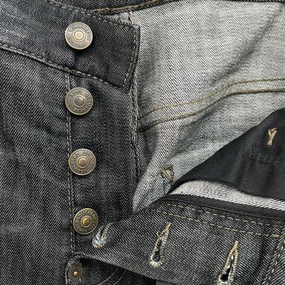 DSQUARED2 ディースクエアード S74LB0109 Tidy biker jean ﾌﾞﾗｯｸﾃﾞﾆﾑ ボトムス 46