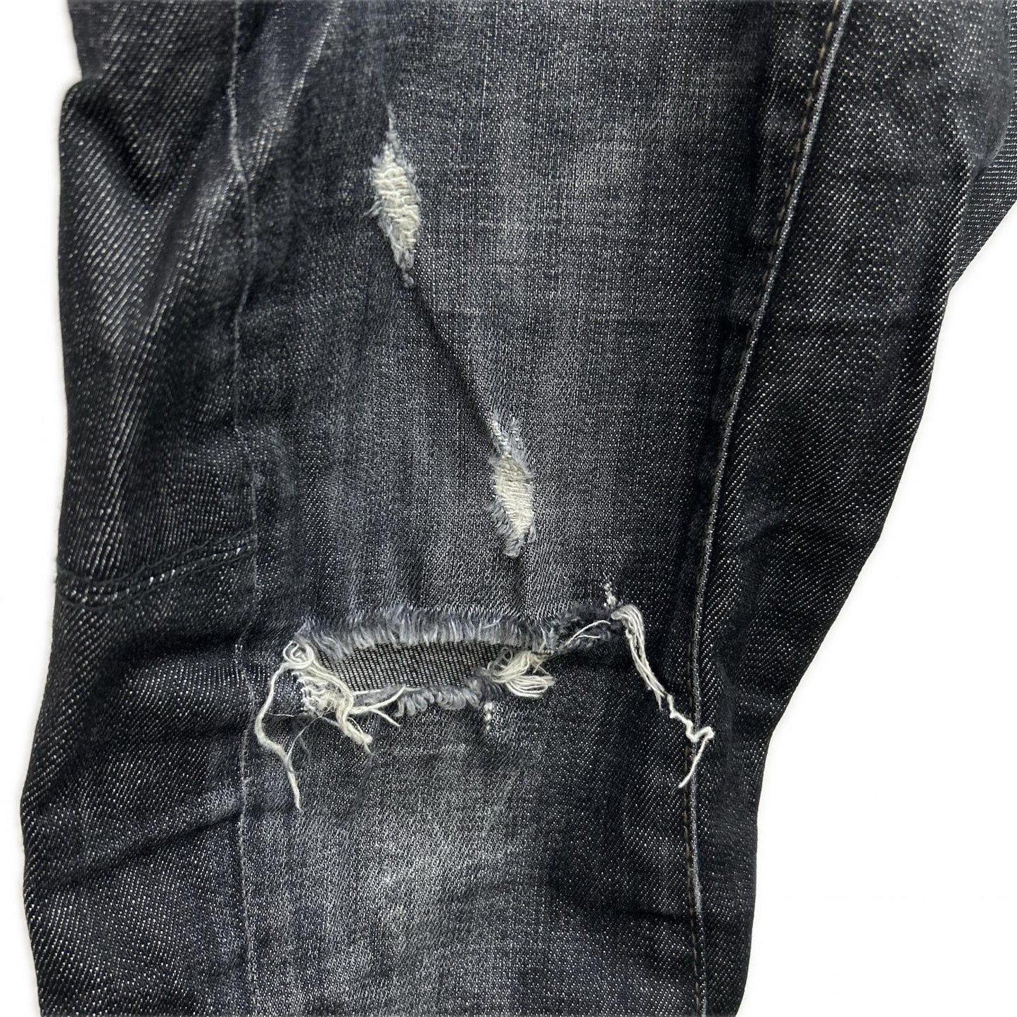 DSQUARED2 ディースクエアード S74LB0109 Tidy biker jean ﾌﾞﾗｯｸﾃﾞﾆﾑ ボトムス 46