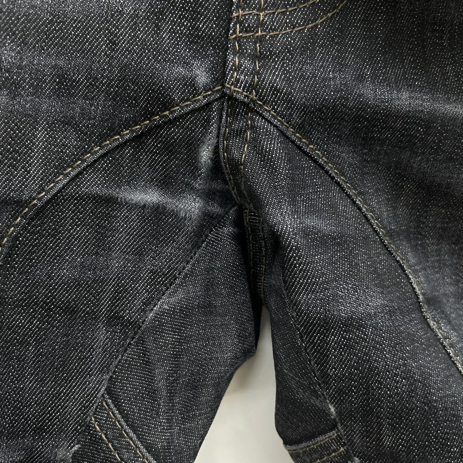 DSQUARED2 ディースクエアード S74LB0109 Tidy biker jean ﾌﾞﾗｯｸﾃﾞﾆﾑ ボトムス 46