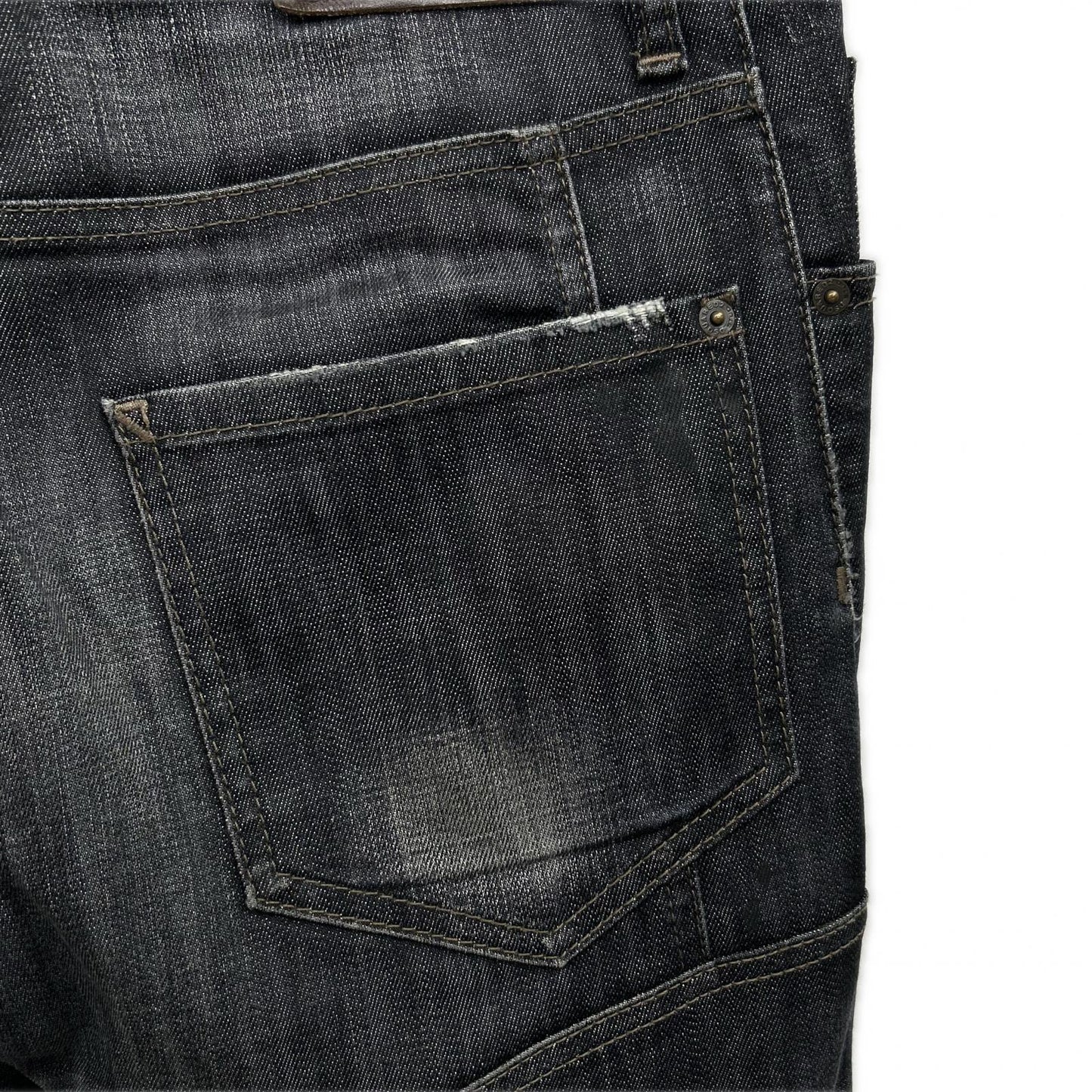 DSQUARED2 ディースクエアード S74LB0109 Tidy biker jean ﾌﾞﾗｯｸﾃﾞﾆﾑ ボトムス 46