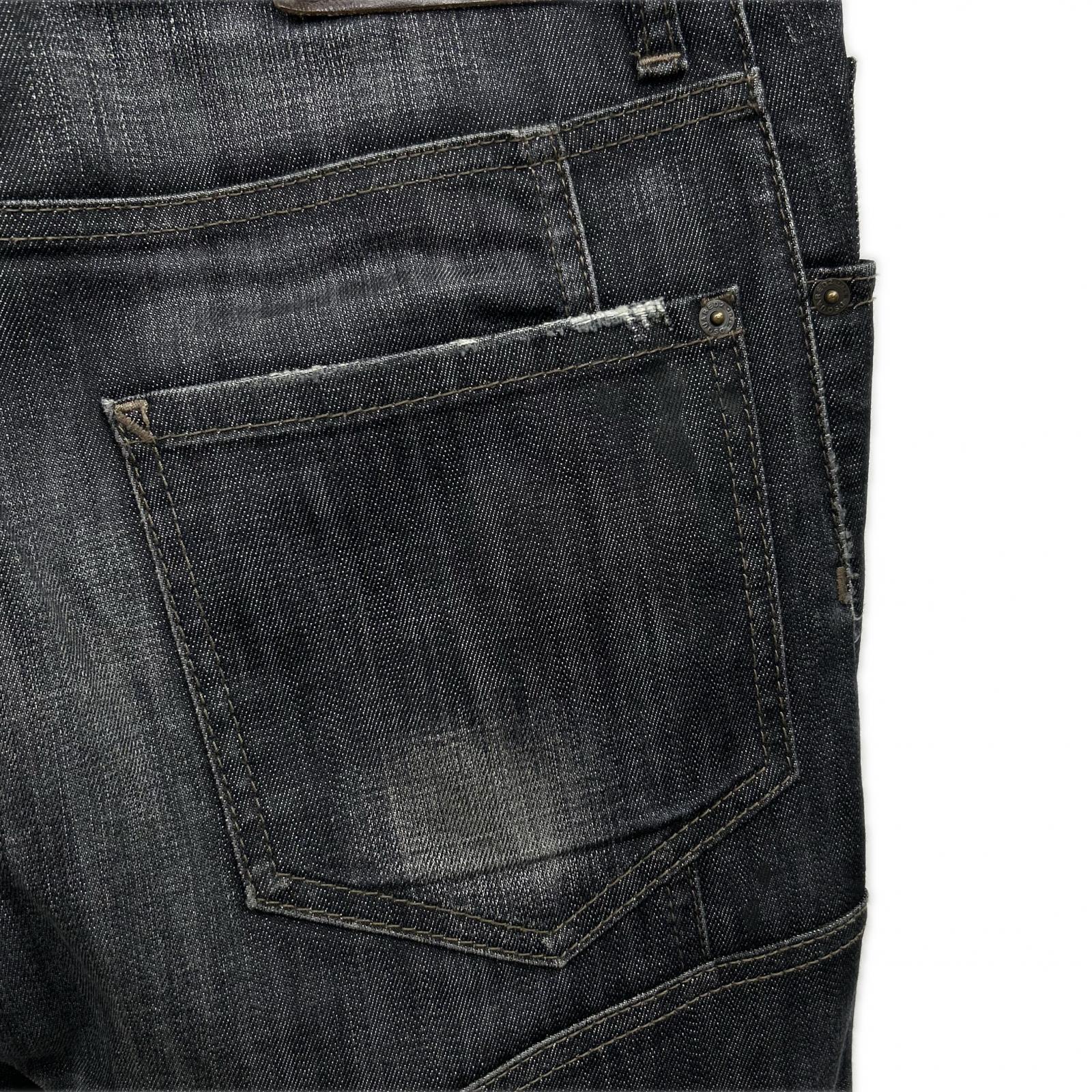 DSQUARED2 ディースクエアード S74LB0109 Tidy biker jean ﾌﾞﾗｯｸﾃﾞﾆﾑ ボトムス 46