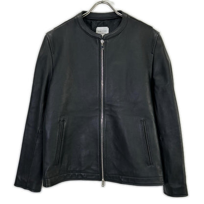 UNITED TOKYO ユナイテッドトウキョウ 133552001 ﾌﾞﾗｯｸ ﾗﾑﾚｻﾞｰ ｼﾝｸﾞﾙﾗｲﾀﾞｰｽ ジャケット 2