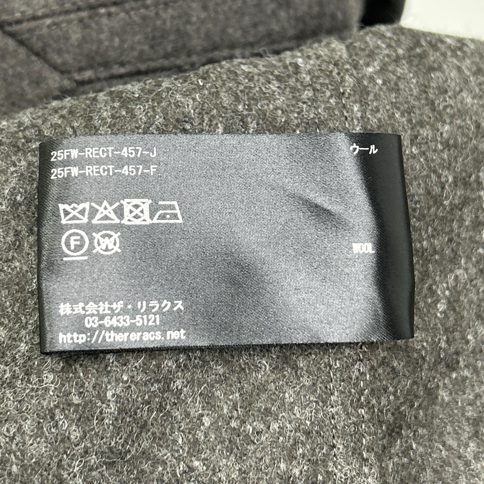 THE RERACS ザ・リラクス 265651011 ザ ダブル ピークド イージーコート コート