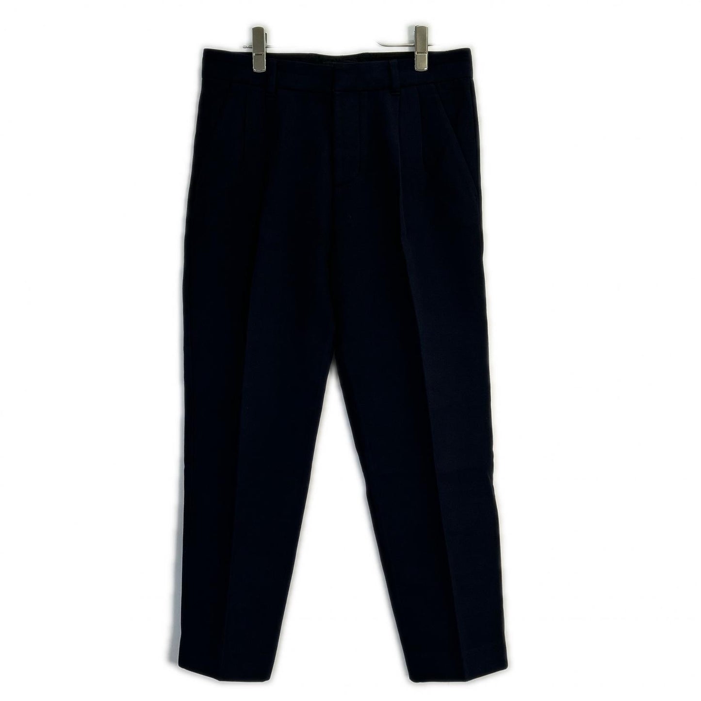 3.1 Phillip Lim 3.1 菲利普·林姆 海军蓝 打褶长裤 裤子 30
