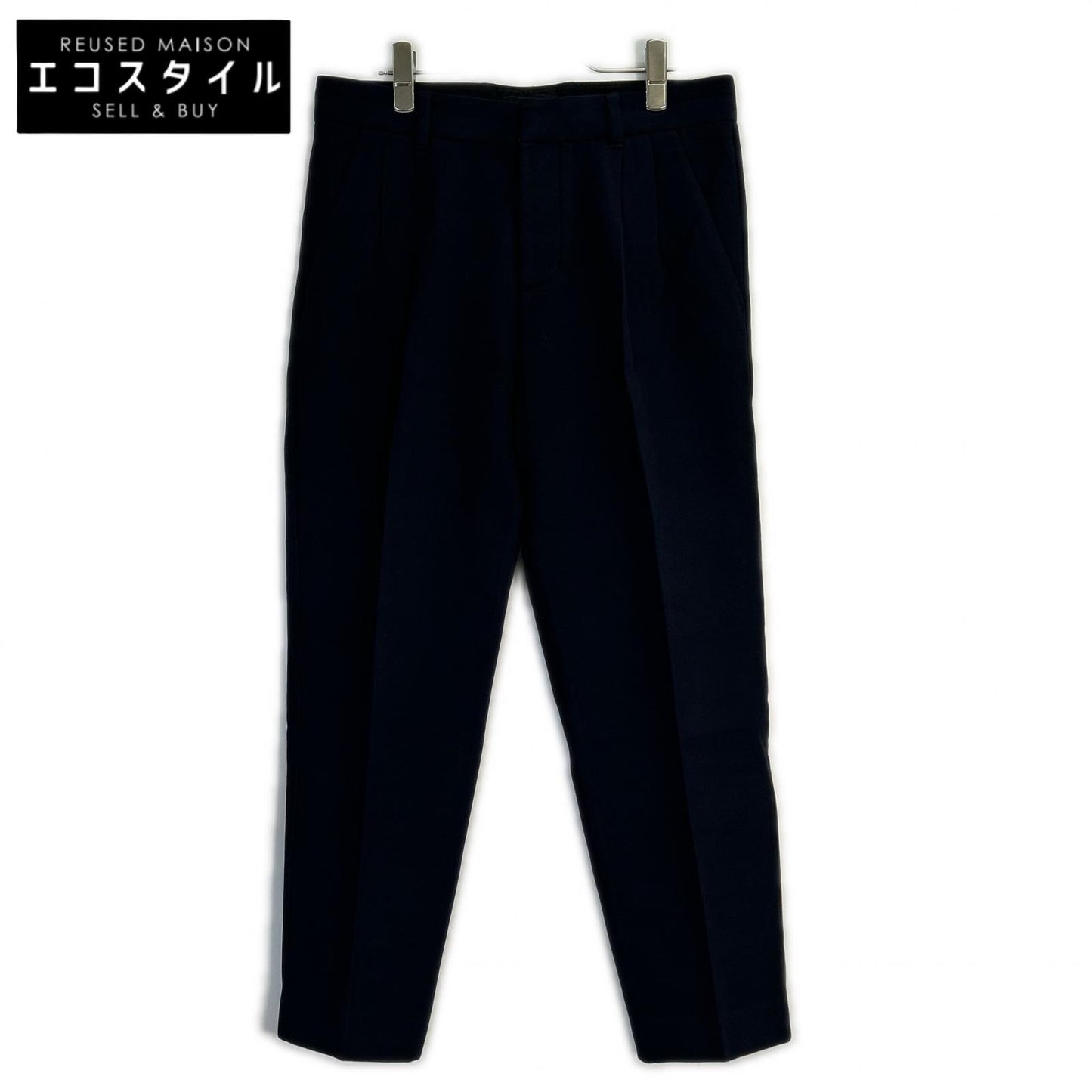 3.1 Phillip Lim 3.1 菲利普·林姆 海军蓝 打褶长裤 裤子 30