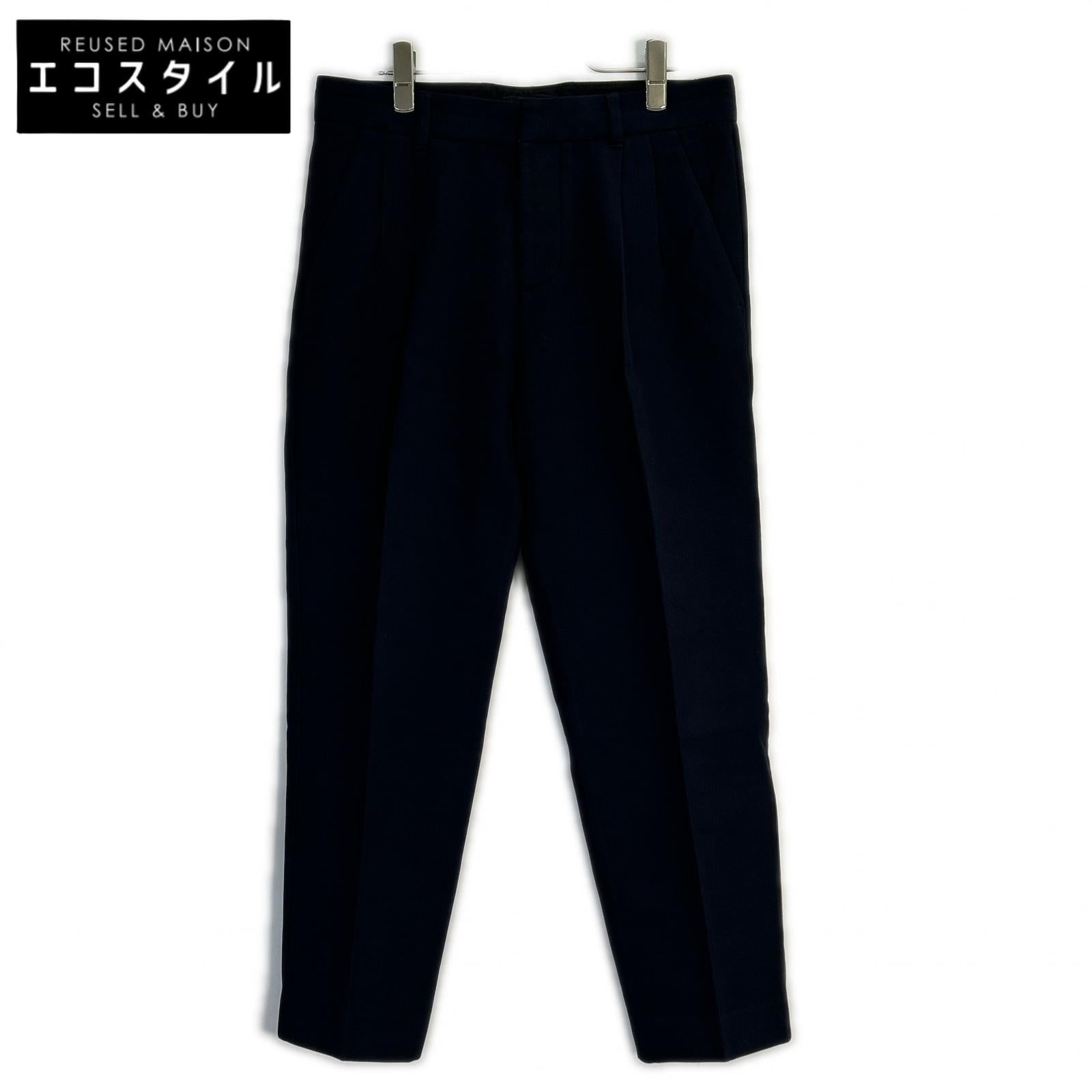 3.1 Phillip Lim 3.1 菲利普·林姆 海军蓝 打褶长裤 裤子 30