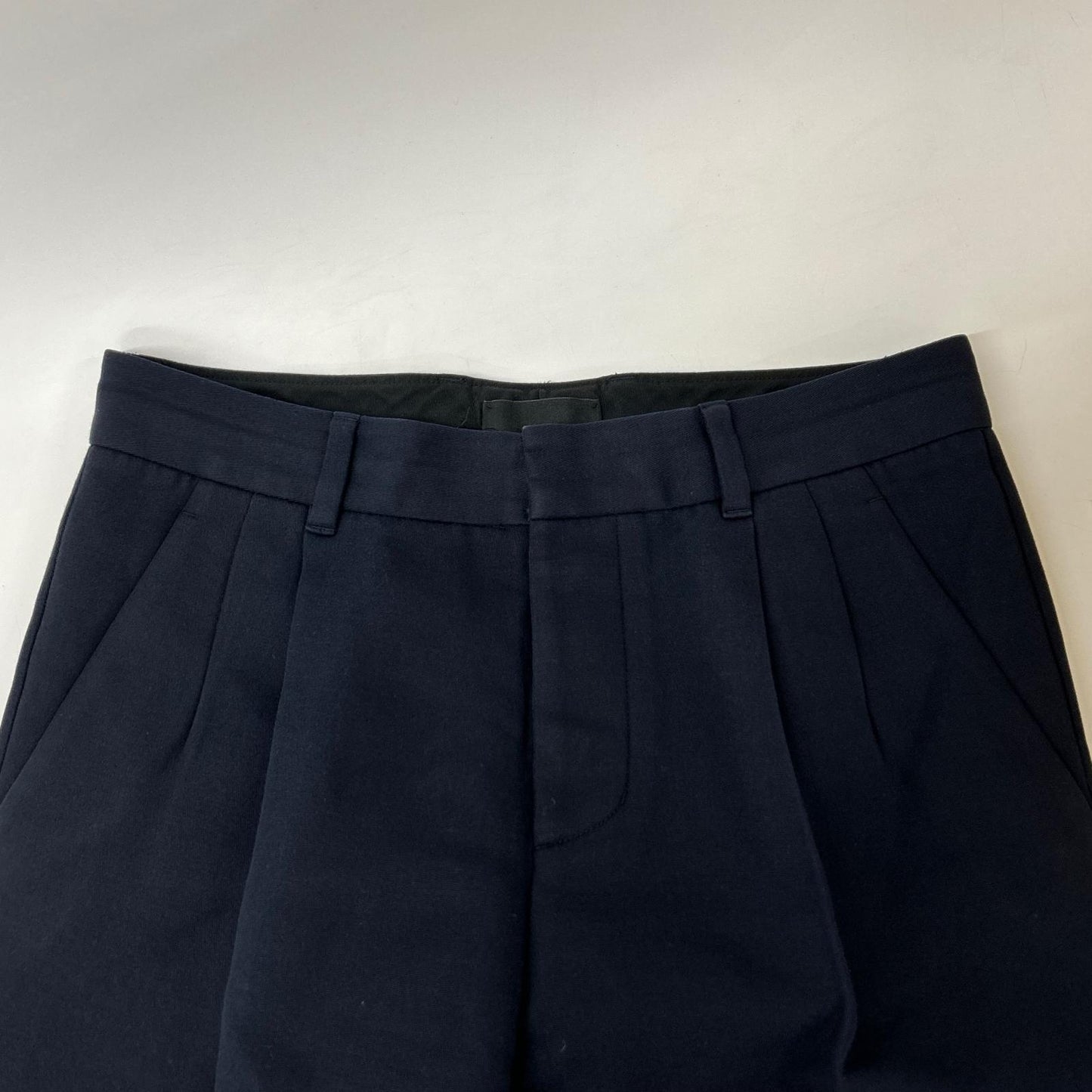 3.1 Phillip Lim 3.1 菲利普·林姆 海军蓝 打褶长裤 裤子 30