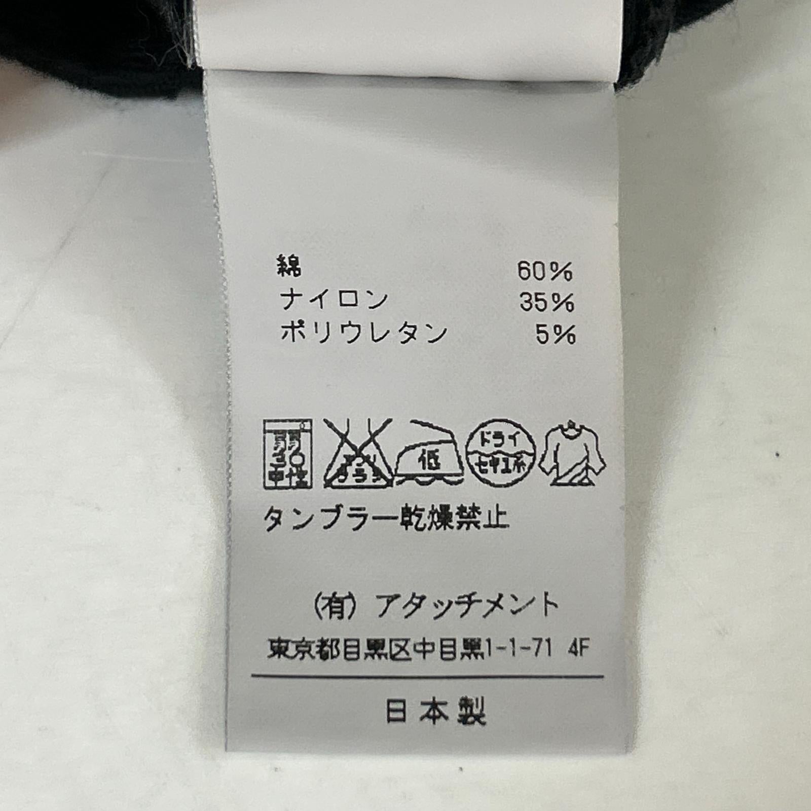 ATTACHMENT アタッチメント KP71-070 Ny/Coﾊｲﾊﾟﾜｰｽﾄﾚｯﾁﾂｲﾙ ｱﾝｸﾙｶｯﾄｼﾞｮｯﾊﾟｰｽﾞｽﾘﾑ ボトムス 2