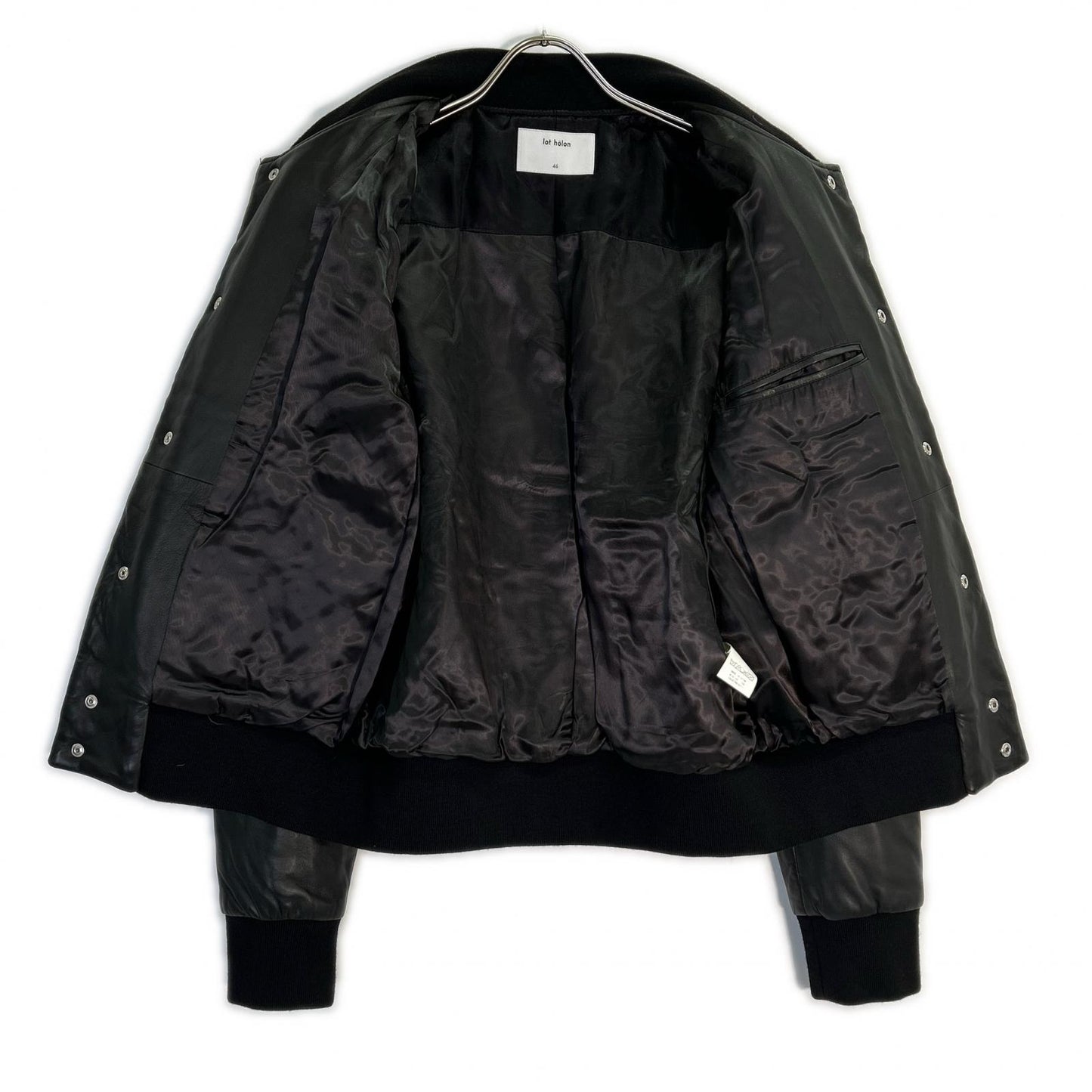 lot holon ロットホロン H34-207 ラムレザー キルティングブルゾン ジャケット