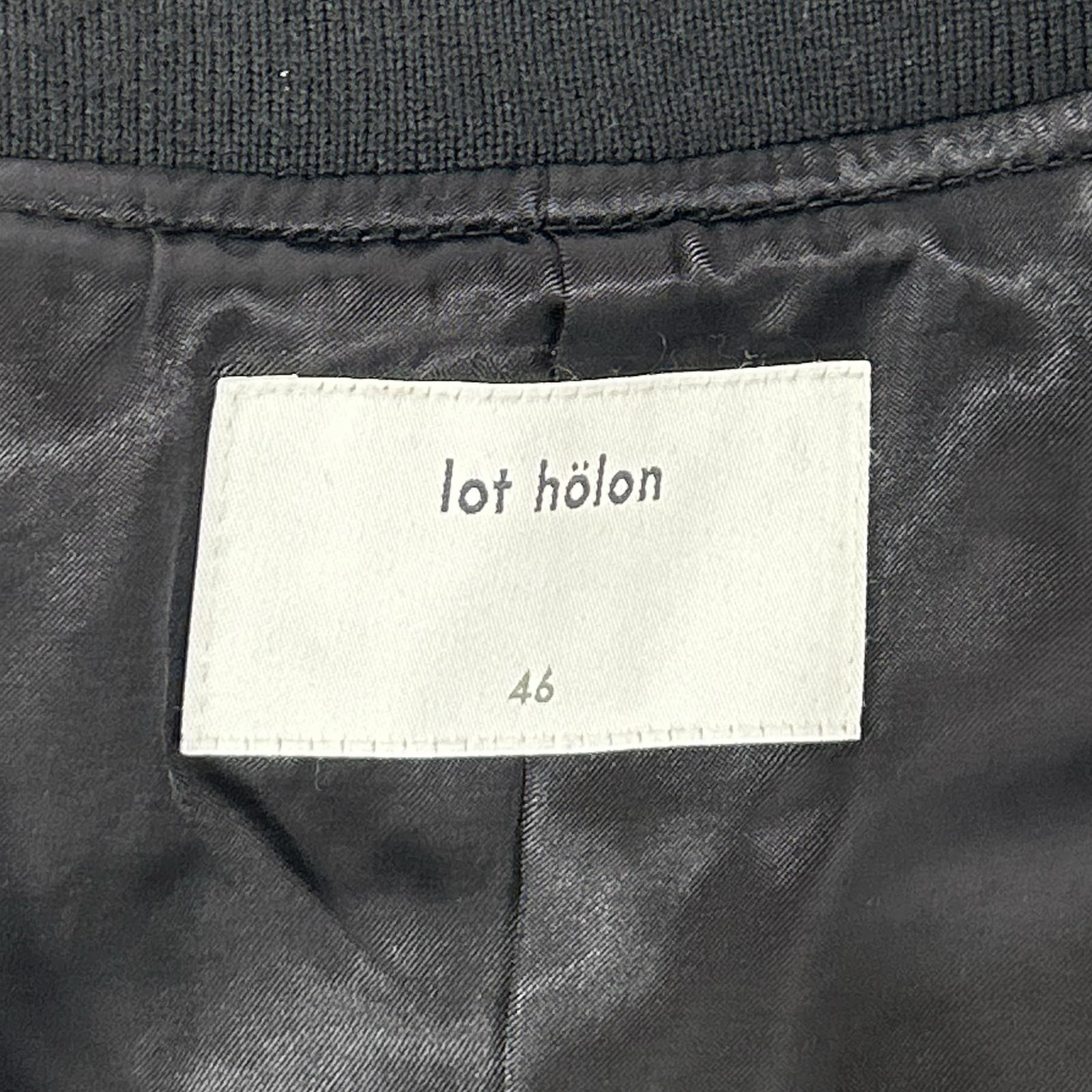 lot holon ロットホロン H34-207 ラムレザー キルティングブルゾン ジャケット