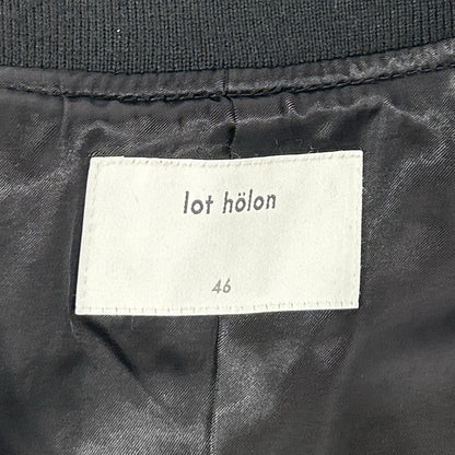 lot holon ロットホロン H34-207 ラムレザー キルティングブルゾン ジャケット