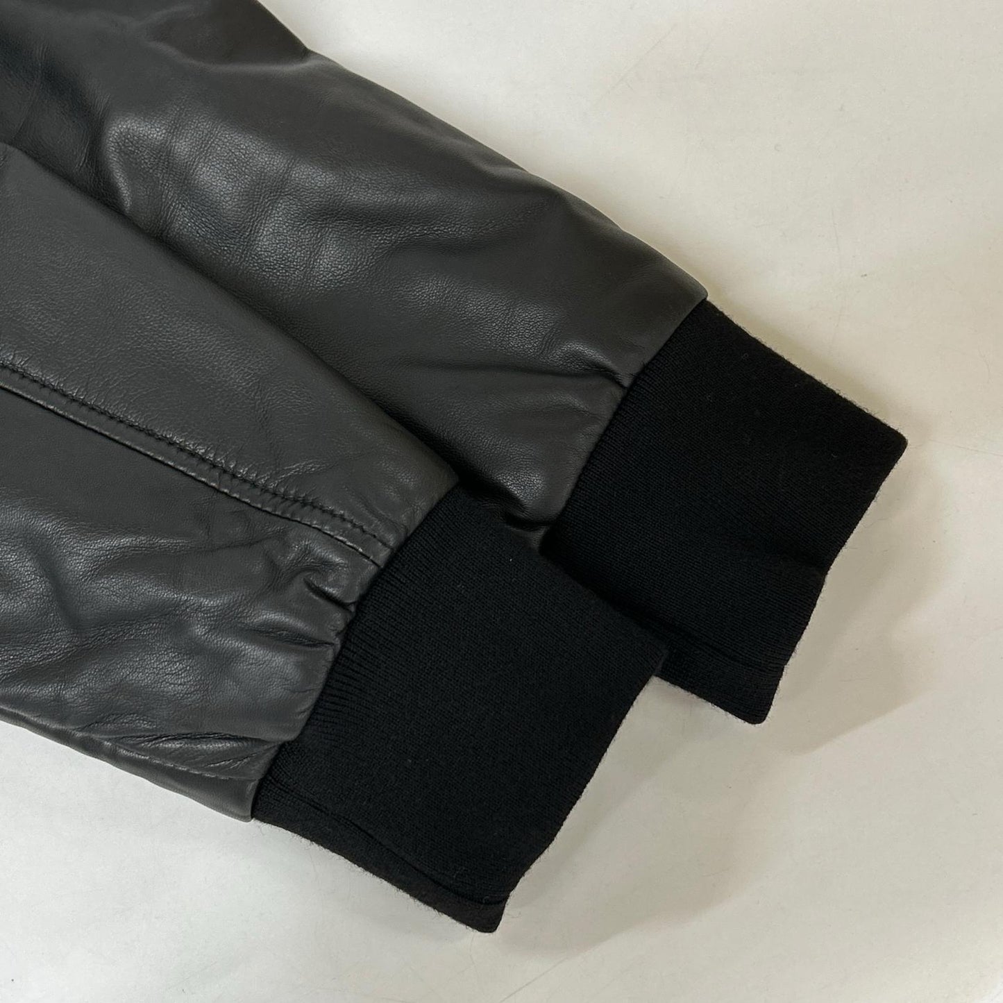 lot holon ロットホロン H34-207 ラムレザー キルティングブルゾン ジャケット