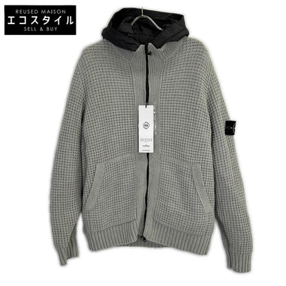 STONE ISLAND ストーンアイランド K1S155100008S00A5 Compass badge ﾘﾊﾞｰｼﾌﾞﾙｶｰﾃﾞｨｶﾞﾝ トップス L
