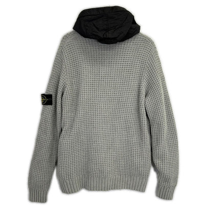 STONE ISLAND ストーンアイランド K1S155100008S00A5 Compass badge ﾘﾊﾞｰｼﾌﾞﾙｶｰﾃﾞｨｶﾞﾝ トップス L