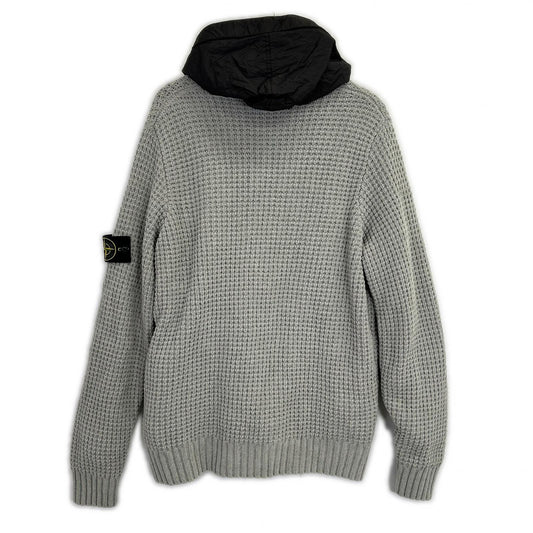 STONE ISLAND ストーンアイランド K1S155100008S00A5 Compass badge ﾘﾊﾞｰｼﾌﾞﾙｶｰﾃﾞｨｶﾞﾝ トップス L