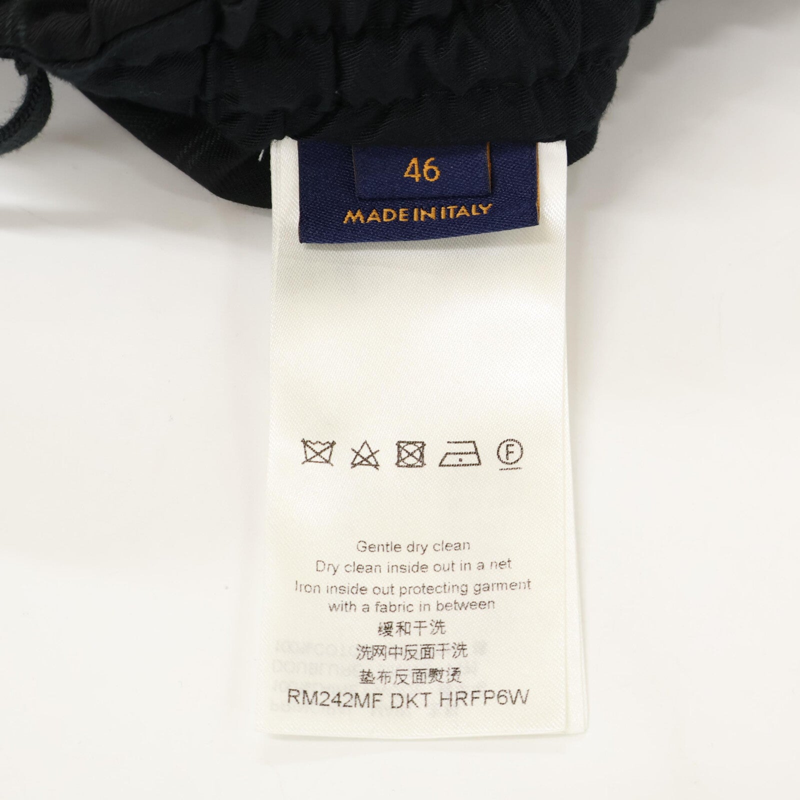 LOUIS VUITTON Louis Vuitton [Domestic/24-year] RM242MF DKT HRFJ2E/HRFP6W Monogram x Stripe Wool 2B Single Setup Suit Setup