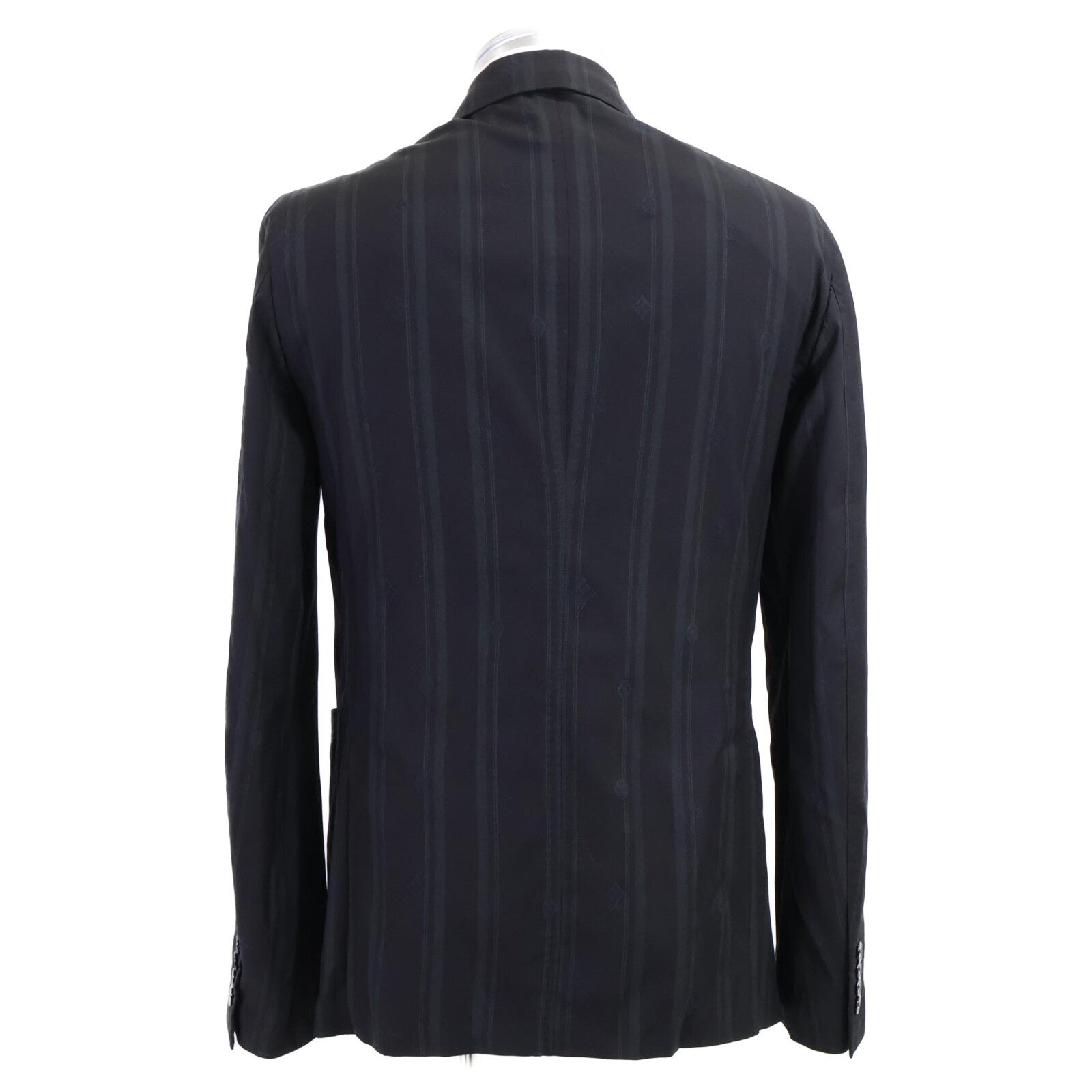 LOUIS VUITTON Louis Vuitton [Domestic/24-year] RM242MF DKT HRFJ2E/HRFP6W Monogram x Stripe Wool 2B Single Setup Suit Setup