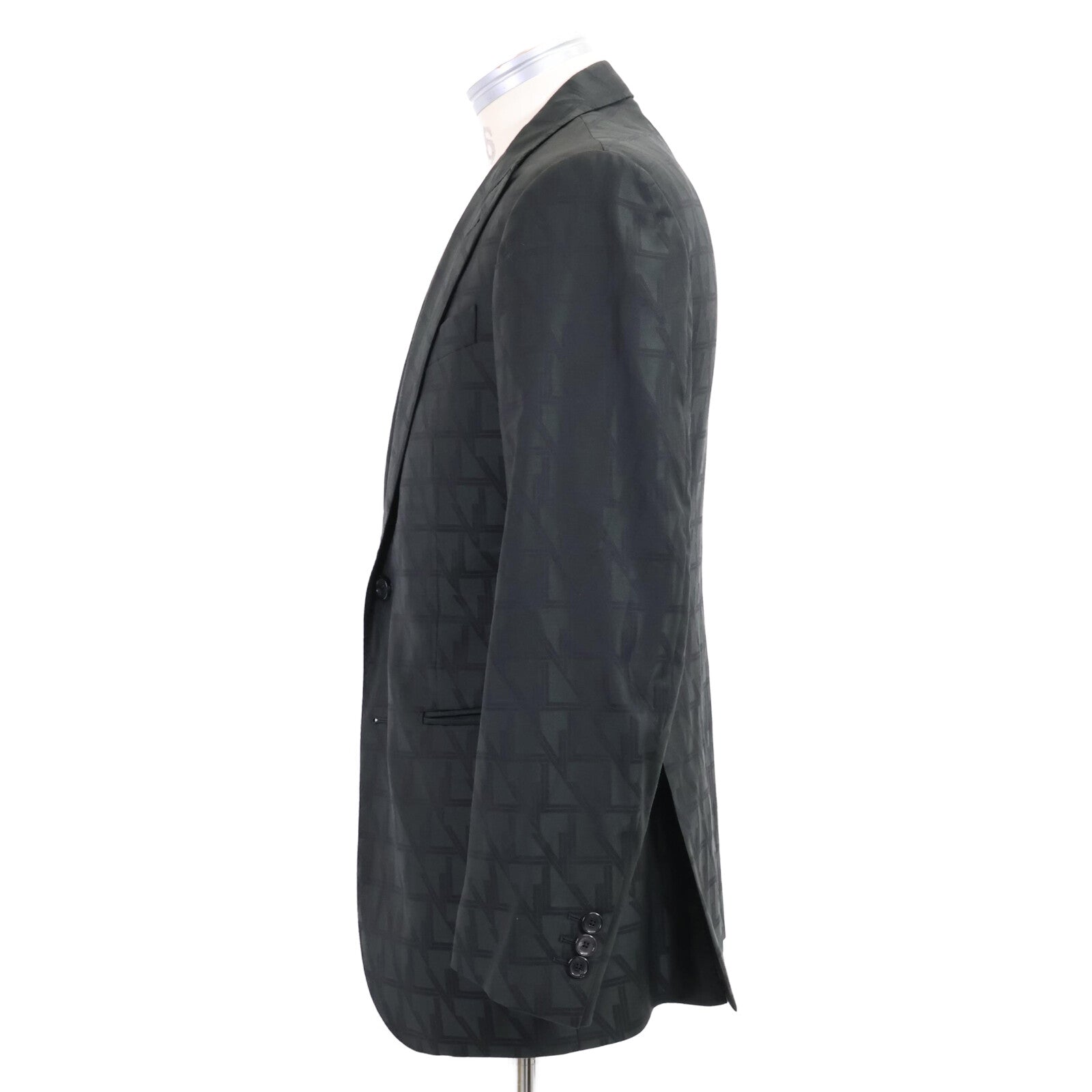 LOUIS VUITTON 路易威登 【国内正品/23年款】RM232F R54 HPFJ8E/HPFP8W Logo满印羊毛两粒扣单排西服套装